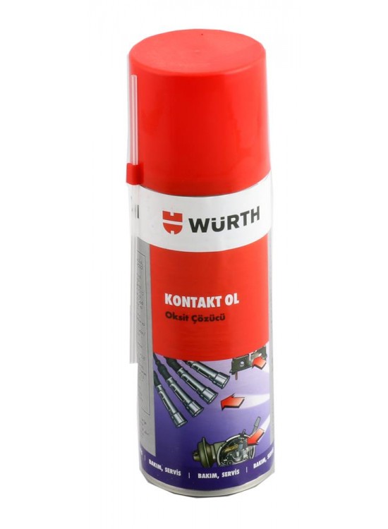 Würth Kontakt Oksit Çözücü 200ml 0893 60 Würth Kontakt Oksit Çözücü 200ml 0893 60