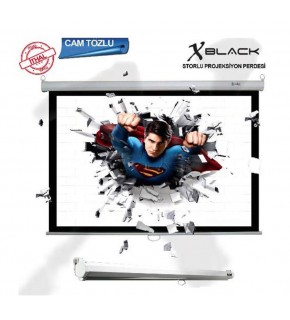 Xblack xge-180 Kumandalı Motorlu Projeksiyon Perdesi