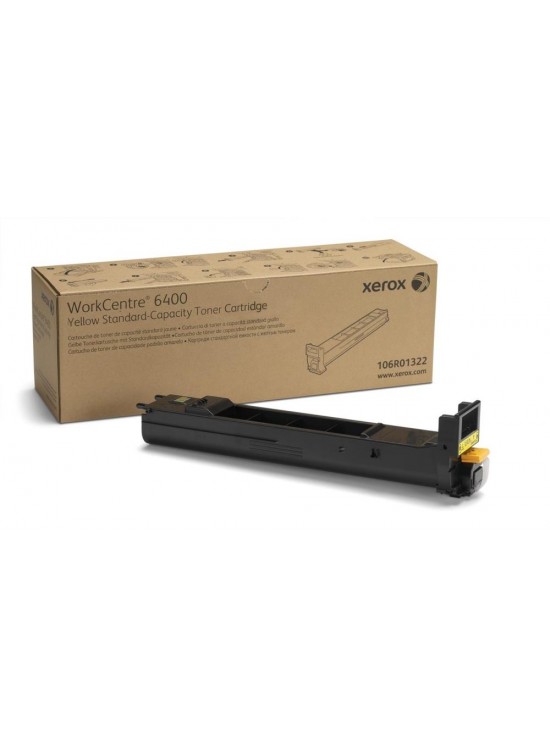 Xerox 106R01322 WorkCentre 6400 Standart Kapasite Yellow Sarı Toner 8.000 Sayfa