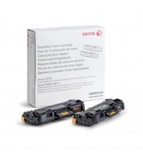 Xerox 106R04349 B210 B205 B215 Dual  Pack Toner 6000 Sayfa