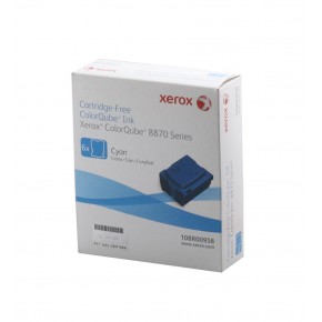 Xerox 108R00958 Phaser 8870-8880 Genuine Solid Ink Cyan Mavi 6 Stick