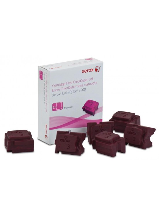 Xerox 108R01023 ColorQube 8900 Genuine Solid Ink Magenta Kırmızı 6 Stick Xerox 108R01023 ColorQube 8900 Genuine Solid Ink Magenta Kırmızı 6 Stick