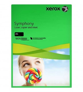 Xerox Renkli Fotokopi Kağıdı Symphony 500 LÜ A4 80 GR Koyu Yeşil 3R93951
