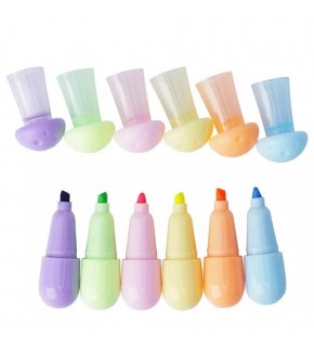 Xuczi Fosforlu Kalem Mini Mantar 6 Lı BC-725