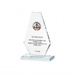 YAMAN KRİSTAL PLAKET