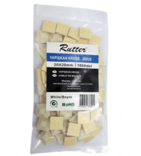 Yapışkan Kroşe 20X20 100 Lü
