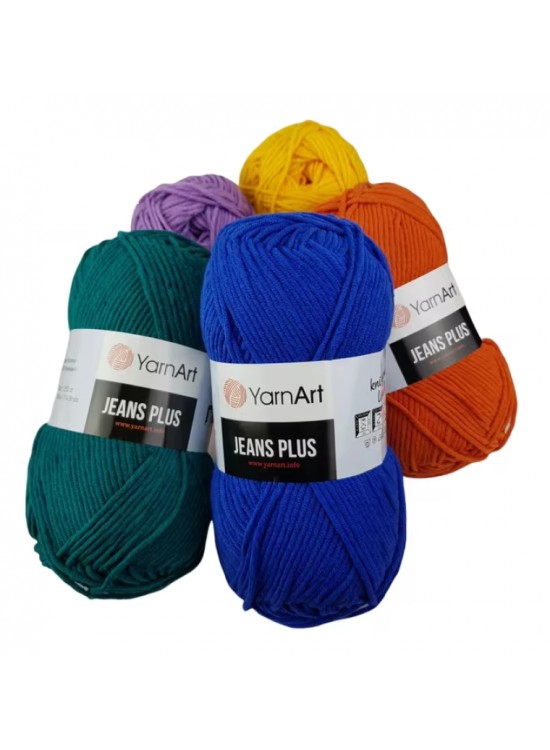 YarnArt Jeans Plus İpli 100gr/160mt (1 Adet)