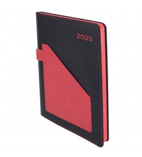 YAŞAMKENT KIRMIZI TARİHLİ AJANDA (17X24 CM)