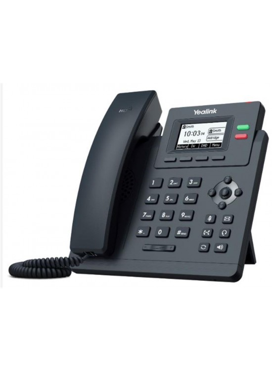 Yealink T31P IP Telefon PoE Destekli Adaptör Dahil