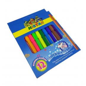 Yıkanabilir Kumaş Kalemi 12 Li