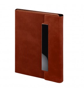 YILDIZ KAHVERENGİ TARİHSİZ DEFTER (15X21 CM)