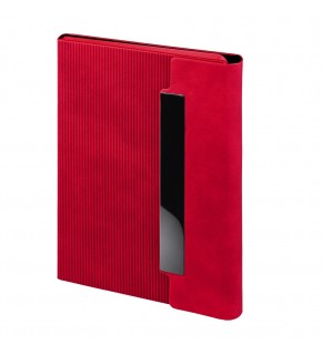YILDIZ KIRMIZI TARİHSİZ DEFTER (15X21 CM)
