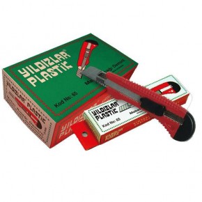 Yıldızlar Maket Bıçağı Geniş Ucu Demirli 65 (1 Adet)