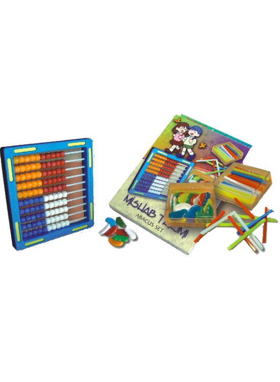 Yıldızlar Mishap (Abaküs) Takımı Sayı Çubuklu ve Fasulyeli 98