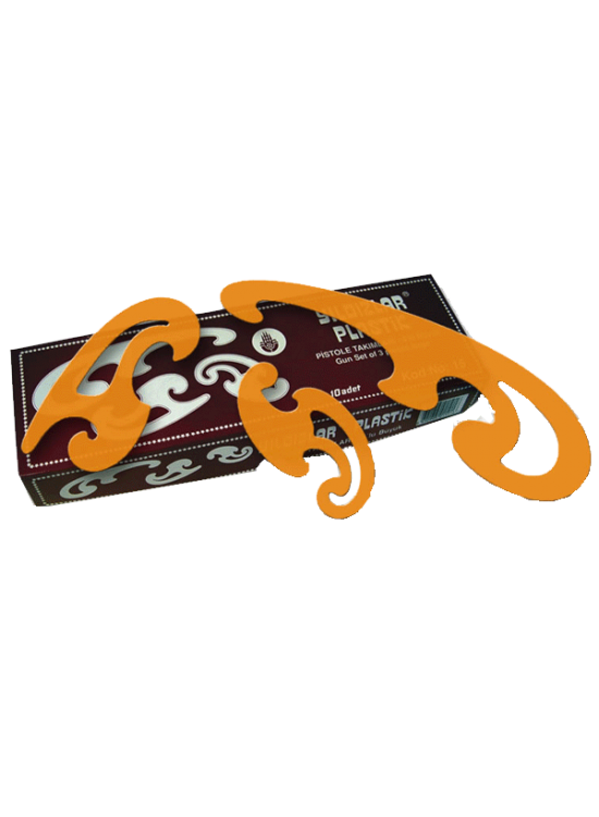 Yıldızlar Pistole Büyük 3 LÜ 15 (1 Adet)