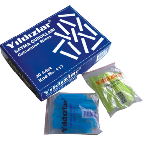 Yıldızlar Sayma Çubukları 117 (1 Adet)