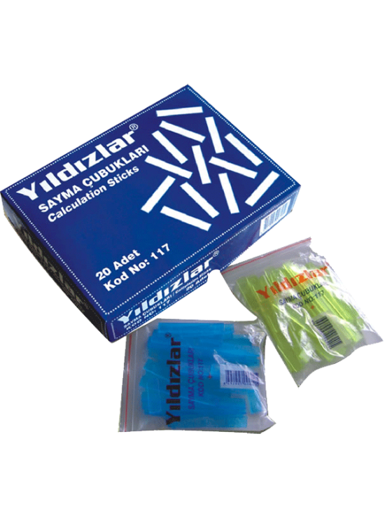 Yıldızlar Sayma Çubukları 117 (1 Adet)