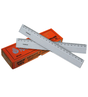 Yıldızlar Standart Cetvel Plastik 20 CM 4 (1 Adet)
