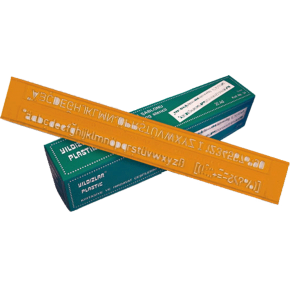 Yıldızlar Yazı Şablonu Teknik 10 MM 54 (1 Adet)