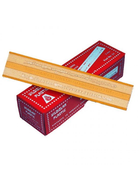 Yıldızlar Yazı Şablonu Teknik 3 MM 51 (1 Adet)