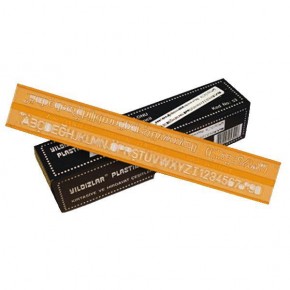 Yıldızlar Yazı Şablonu Teknik 7 MM 53 (1 Adet)