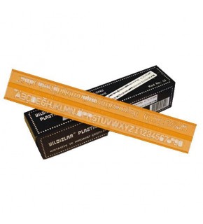 Yıldızlar Yazı Şablonu Teknik 7 MM 53 (1 Adet)