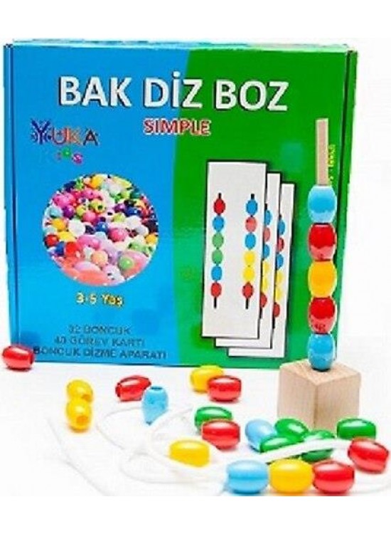 Yuka Kids Bak Diz Boz (3-5 Yaş)