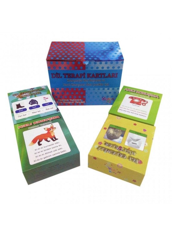 Yuka Kids Dil Terapi Kartları