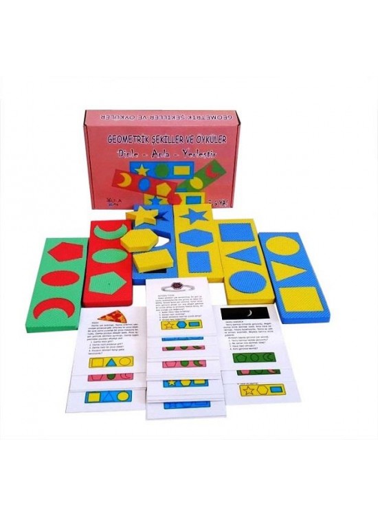 Yuka Kids Geometrik Şekiller Ve Öyküler