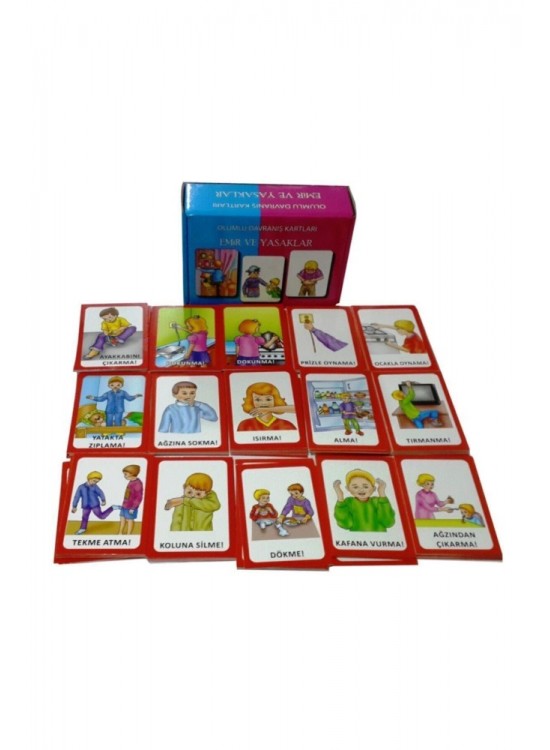 Yuka Kids Olumlu Davranış Kartları Yuka Kids Olumlu Davranış Kartları