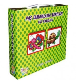 Yuka Kids Paş Tamamlama Kartları İki Parçalı