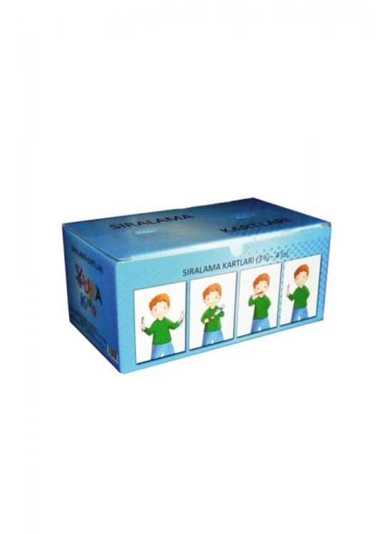 Yuka Kids Sıralama Kartları (3Lü - 4Lü)