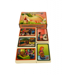 Yuka Kids Sıralama Kartları 5 Li