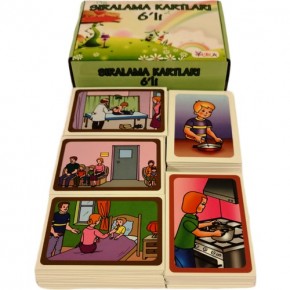 Yuka Kids Sıralama Kartları 6 Lı