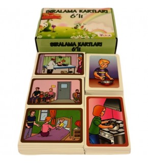 Yuka Kids Sıralama Kartları 6 Lı