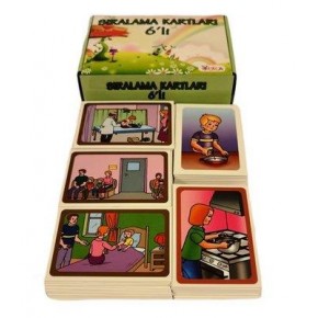 Yuka Kids Sıralama Kartları 6 Lı