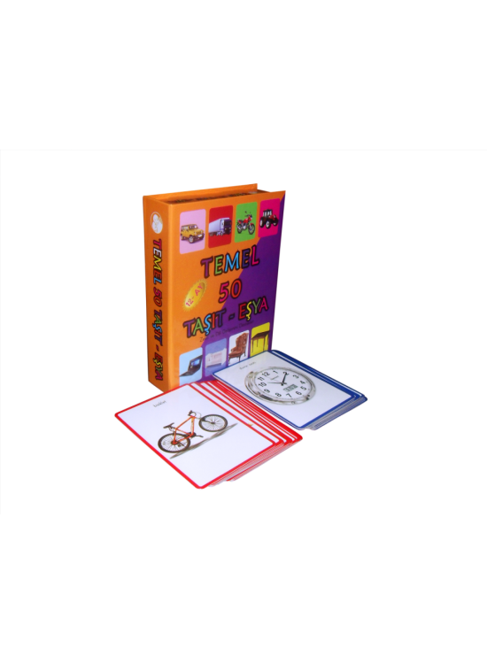 Yuka Kids Temel 50 Taşıt-Eşya (İlişkilendirme Seti)