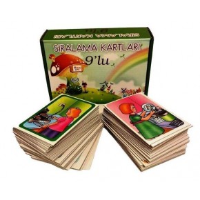 Yuka Sıralama Kartları 9 Lu
