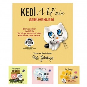 YYG Kedi Minin Serüvenleri Set Parmak Çocuk Yayınları