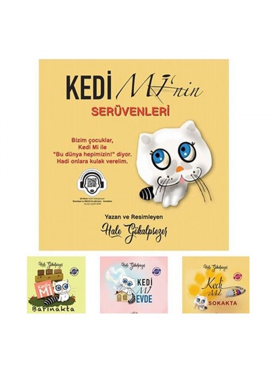 YYG Kedi Minin Serüvenleri Set Parmak Çocuk Yayınları