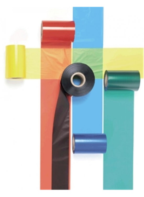 Zebra 800015-101 Siyah Ribbon P310-330İ-P430-430i Tek Yüze 1000 Siyah Baskı