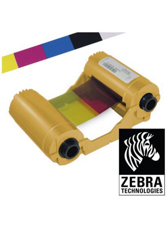 Zebra 800033-340 Renkli Ribbon Zxp3 Ymcko Tek Yüze 280 Baskı