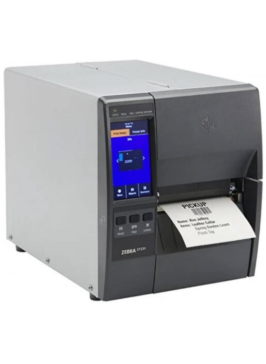 Zebra ZT231T Termal Transfer 203 Dpi Usb, Seri, Ethernet Endüstriyel Barkod Yazıcı