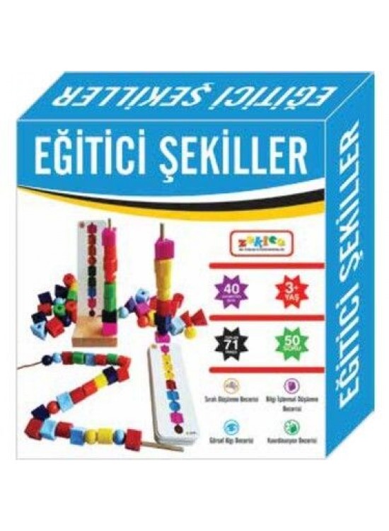 Zekice Eğitici Şekiller 30 Parça Zekice Eğitici Şekiller 30 Parça