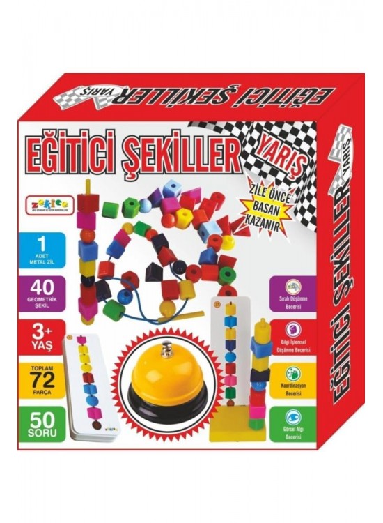 Zekice Eğitici Şekiller Yarış Zekice Eğitici Şekiller Yarış