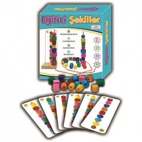 Zekice Eğitici Şekiller Yarış Oyunu Zk-E01