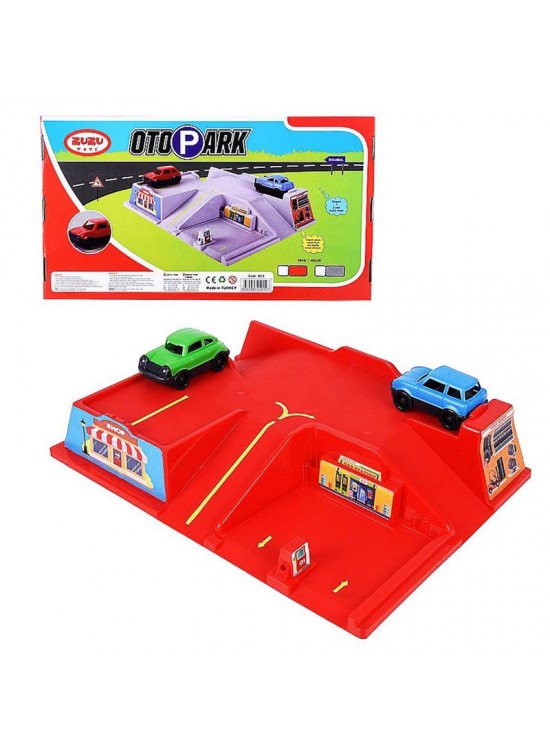 Zuzu Oyuncak Arabalı Otopark Seti Kutulu Zuzu Oyuncak Arabalı Otopark Seti Kutulu