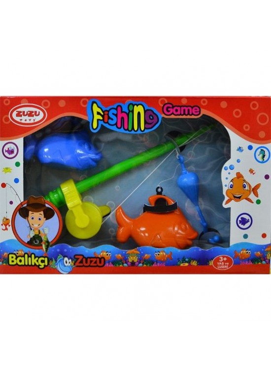 Zuzu Oyuncak Balık Tutma Oyunu Kutulu 04072